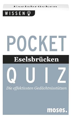 Pocket Quiz - Eselsbrücken: Die effektivsten Gedächtnisstützen (Pocket Quiz / Ab 12 Jahre /Erwachsene)