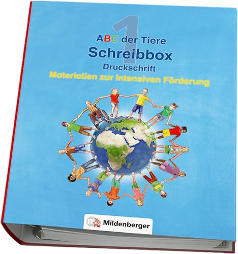ABC der Tiere – Schreibbox, Druckschrift: Materialien zur intensiven Förderung
