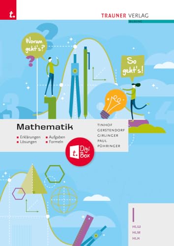 Mathematik I HLW/HLM/HLK + TRAUNER-DigiBox - Erklärungen, Aufgaben, Lösungen, Formeln von Trauner Verlag