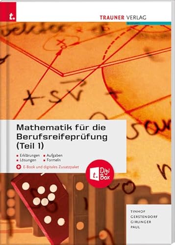 Mathematik für die Berufsreifeprüfung (Teil 1) + digitales Zusatzpaket + E-Book von TRAUNER