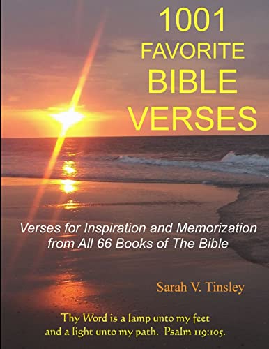 1001 FAVORITE BIBLE VERSES, Verses for Inspiration and Memorization from All 66 Books of The Bible von Lulu