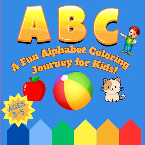 ABC Coloring Book (Tiny Tints): Color 50+ Animals, Fruits, Toys & Alphabets For Boys & Girls - Coloring Book for Toddlers and Preschool Kids - Book ... 3-5)A Fun Alphabet Coloring Journey For Kids. von Independently published