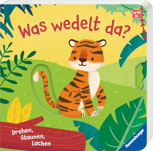 Was wedelt da? Spielbuch ab 18 Monaten, Bilderbuch, Pappbilderbuch
