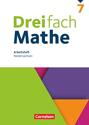 Dreifach Mathe - Ausgabe N - 7. Schuljahr: Arbeitsheft mit Lösungen von Cornelsen Verlag GmbH