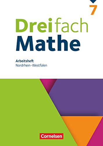Dreifach Mathe - Nordrhein-Westfalen - Ausgabe 2022 - 7. Schuljahr: Arbeitsheft mit Lösungen von Cornelsen Verlag GmbH
