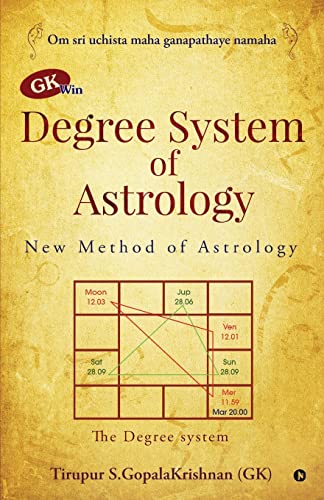 GK win Degree System of Astrology: New Method of Astrology von Notion Press