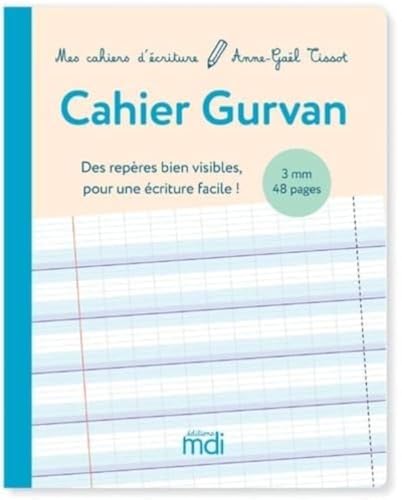 MDI Mes cahiers d'écriture Cahier Gurvan 3mm à la Française: Cahier d'activités vierge MDI Mes cahiers d'écriture Cahier Gurvan 3mm à la Française: Cahier d'activités vierge