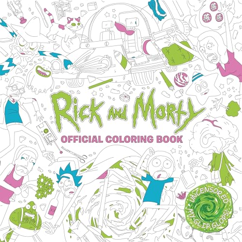 Rick and Morty Official Coloring Book von Titan Books (UK)