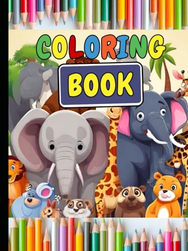 Amazing Animals Coloring Book | Age 5-14 years | Time Utilization for kids | 74 Pages: Animals Coloring Book von Independently published