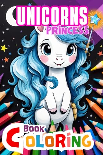 Princess Unicorns: Explore the magic with our coloring book 'Princess Unicorns' designed for children aged 4 to 9! Relax, have fun, and unleash your ... unicorn designs. - February 4th, 2024 von Independently published