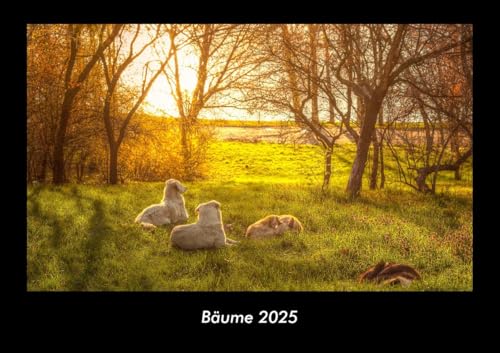 Bäume 2025 Fotokalender DIN A3: Monatskalender mit Bild-Motiven aus Fauna und Flora, Natur, Blumen und Pflanzen