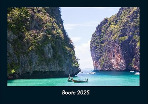 Boote 2025 Fotokalender DIN A4: Monatskalender mit Bild-Motiven von Autos, Eisenbahn, Flugzeug und Schiffen Boote 2025 Fotokalender DIN A4: Monatskalender mit Bild-Motiven von Autos, Eisenbahn, Flugzeug und Schiffen