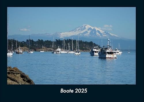 Boote 2025 Fotokalender DIN A4: Monatskalender mit Bild-Motiven von Autos, Eisenbahn, Flugzeug und Schiffen Boote 2025 Fotokalender DIN A4: Monatskalender mit Bild-Motiven von Autos, Eisenbahn, Flugzeug und Schiffen
