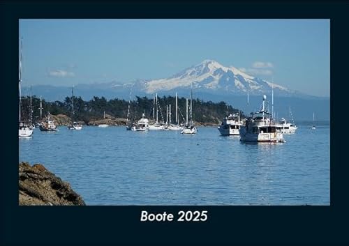 Boote 2025 Fotokalender DIN A5: Monatskalender mit Bild-Motiven von Autos, Eisenbahn, Flugzeug und Schiffen Boote 2025 Fotokalender DIN A5: Monatskalender mit Bild-Motiven von Autos, Eisenbahn, Flugzeug und Schiffen
