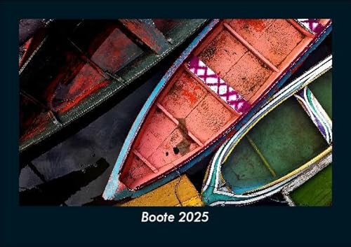 Boote 2025 Fotokalender DIN A5: Monatskalender mit Bild-Motiven von Autos, Eisenbahn, Flugzeug und Schiffen Boote 2025 Fotokalender DIN A5: Monatskalender mit Bild-Motiven von Autos, Eisenbahn, Flugzeug und Schiffen