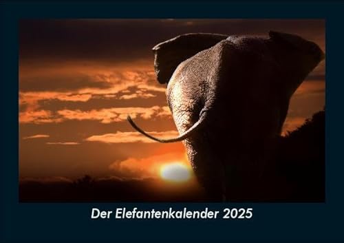 Der Elefantenkalender 2025 Fotokalender DIN A5: Monatskalender mit Bild-Motiven von Haustieren, Bauernhof, wilden Tieren und Raubtieren Der Elefantenkalender 2025 Fotokalender DIN A5: Monatskalender mit Bild-Motiven von Haustieren, Bauernhof, wilden Tieren und Raubtieren