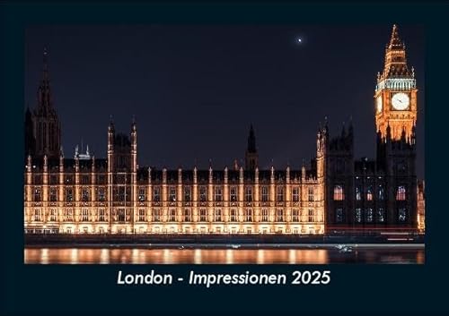 London - Impressionen 2025 Fotokalender DIN A5: Monatskalender mit Bild-Motiven aus Orten und Städten, Ländern und Kontinenten London - Impressionen 2025 Fotokalender DIN A5: Monatskalender mit Bild-Motiven aus Orten und Städten, Ländern und Kontinenten