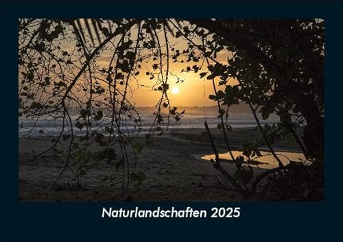 Naturlandschaften 2025 Fotokalender DIN A5: Monatskalender mit Bild-Motiven aus Fauna und Flora, Natur, Blumen und Pflanzen
