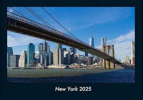 New York 2025 Fotokalender DIN A4: Monatskalender mit Bild-Motiven aus Orten und Städten, Ländern und Kontinenten von Vero Kalender