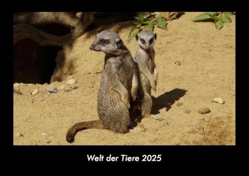 Welt der Tiere 2025 Fotokalender DIN A3: Monatskalender mit Bild-Motiven von Haustieren, Bauernhof, wilden Tieren und Raubtieren Welt der Tiere 2025 Fotokalender DIN A3: Monatskalender mit Bild-Motiven von Haustieren, Bauernhof, wilden Tieren und Raubtieren