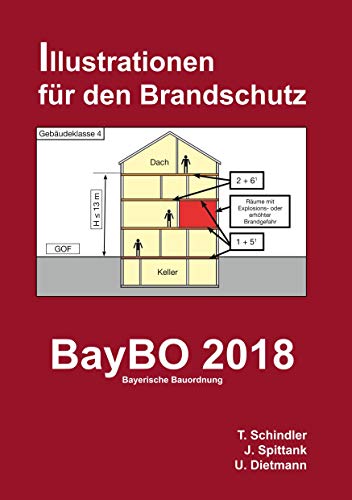 BayBO 2018 - Bayerische Bauordnung: Illustrationen für den Brandschutz (Illustriert für den Brandschutz) von Books on Demand