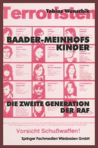 Baader-Meinhofs Kinder: Die Zweite Generation Der Raf (German Edition) von VS Verlag für Sozialwissenschaften