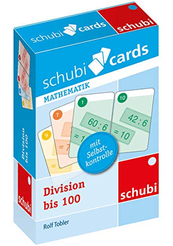 Schubicards: Division bis 100 (Schubicards Mathematik) von Schubi