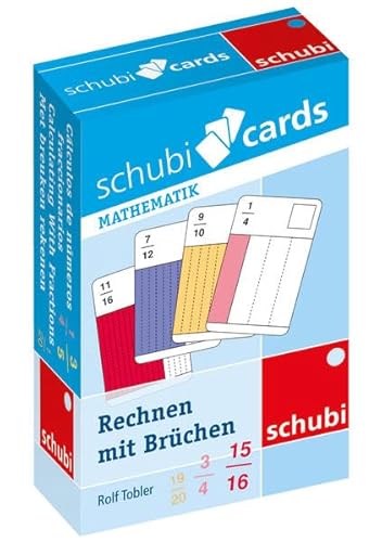 Schubicards: Rechnen mit Brüchen anschaulich und leicht gemacht (Schubicards Mathematik) von Schubi