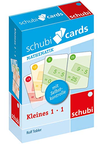 Schubicards: Kleines 1x1 (Schubicards Mathematik) von Schubi