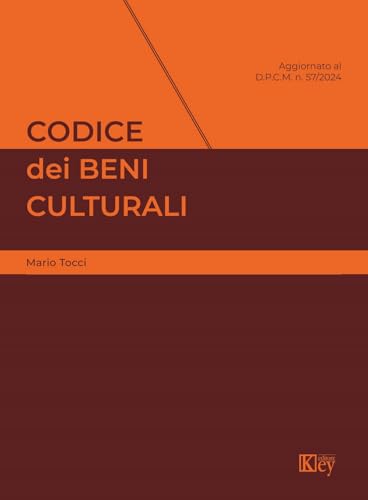 Codice dei beni culturali von Key Editore
