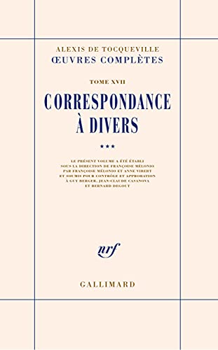 Correspondance à divers: CORRESPONDANCE A DIVERS (3)