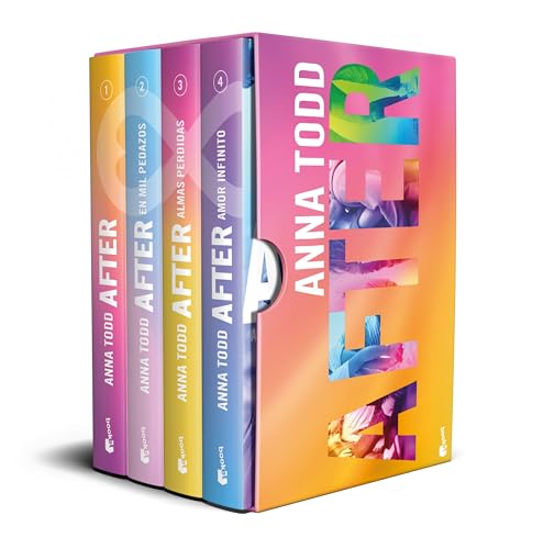 Estuche After: Incluye After, After. En mil pedazos, After. Almas perdidas y After. Amor infinito (Bestseller, Band 2) von Booket