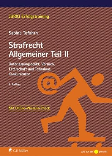 Strafrecht Allgemeiner Teil II: Unterlassungsdelikt, Versuch, Täterschaft und Teilnahme, Konkurrenzen (JURIQ Erfolgstraining)