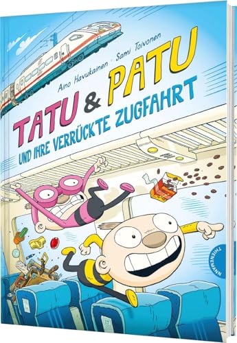 Tatu & Patu 5: Tatu & Patu und ihre verrückte Zugfahrt: Lustiger Kindercomic über eine abenteuerliche Zugreise (5) von Thienemann in der Thienemann-Esslinger Verlag GmbH