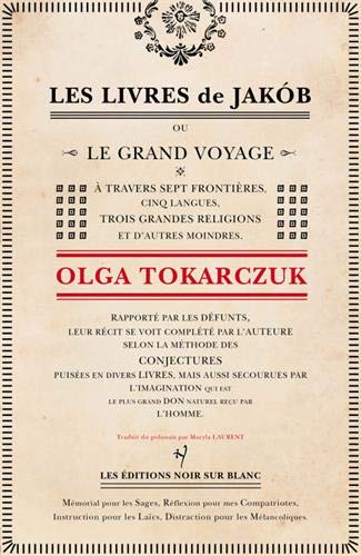 Les Livres de Jakob Les Livres de Jakob von NOIR BLANC