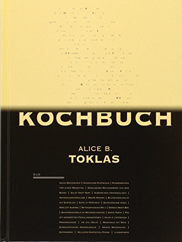 Das Alice B. Toklas Kochbuch