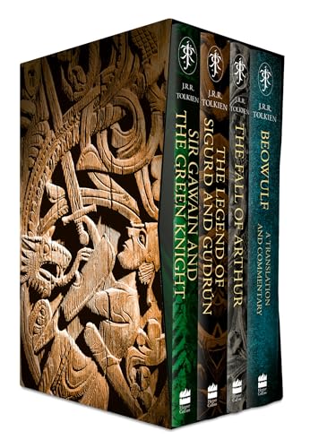Myths and Legends (Boxed Set): Sir Gawain and the Green Knight, The Legend of Sigurd and Gudrún, The Fall of Arthur & Beowulf: A Translation and Commentary von HarperCollins