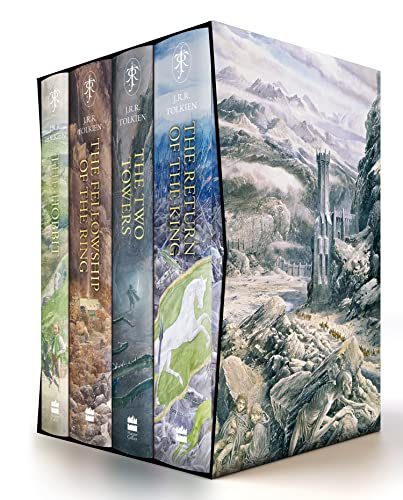 The Hobbit & The Lord of the Rings Boxed Set: Illustrated edition von Harper Collins Publ. UK