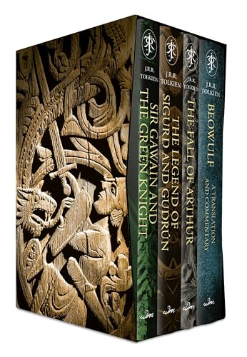 Tolkien Myths and Legends Box Set: Sir Gawain and the Green Knight, The Legend of Sigurd and Gudrún, The Fall of Arthur, Beowulf Tolkien Myths and Legends Box Set: Sir Gawain and the Green Knight, The Legend of Sigurd and Gudrún, The Fall of Arthur, Beowulf von William Morrow