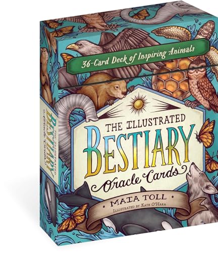 The Illustrated Bestiary Oracle Cards: 36-Card Deck of Inspiring Animals (Wild Wisdom)