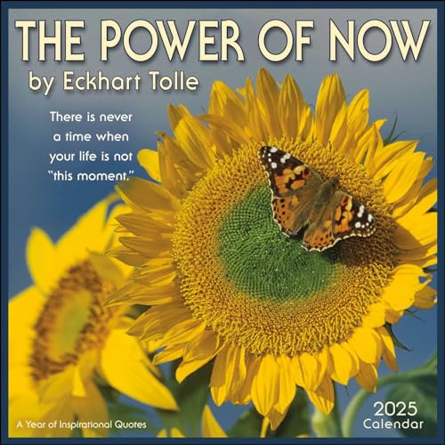 The Power of Now 2025 Wall Calendar: A Year of Inspirational Quotes The Power of Now 2025 Wall Calendar: A Year of Inspirational Quotes