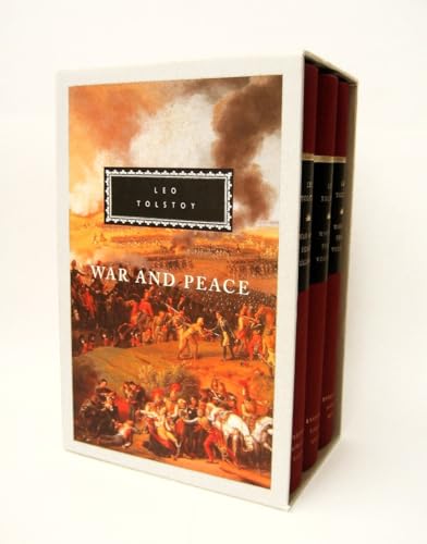 War and Peace: 3-Volume Boxed Set; Introduction by R. F. Christian (Everyman's Library Classics Series)