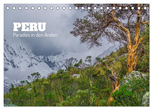 Peru - Paradies in den Anden (Tischkalender 2024 DIN A5 quer), CALVENDO Monatskalender von CALVENDO