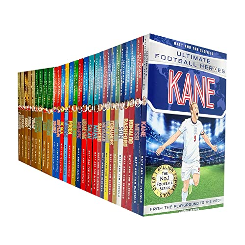 Ultimate & Classic Football Heroes Mega 30 Bücher Sammlung Set