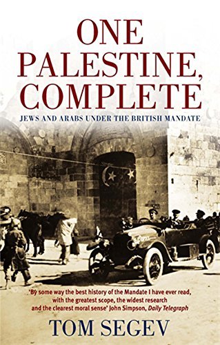 [One Palestine Complete] [By: Tom Segev] [October, 2001]