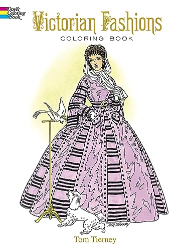 Victorian Fashions Coloring Book