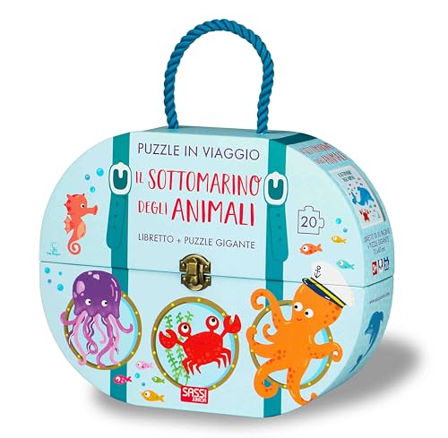 Il sottomarino degli animali. Puzzle in viaggio (Sassi junior)