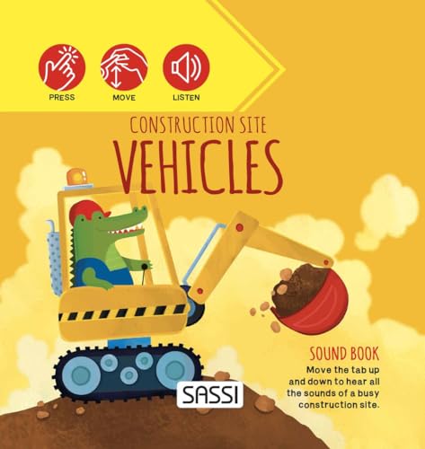 SOUND BOOK CONSTRUCTIONS SITE VEHICLES (Sassi junior) von Sassi