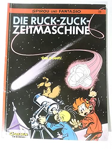 Spirou und Fantasio, Carlsen Comics, Bd.34, Die Ruck-Zuck-Zeitmaschine Spirou und Fantasio, Carlsen Comics, Bd.34, Die Ruck-Zuck-Zeitmaschine