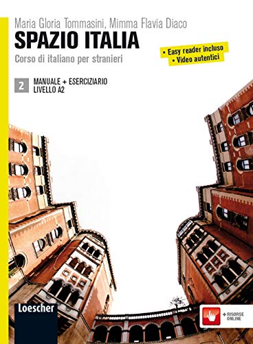 Spazio Italia 2: Manuale + Eserciziario 2 (A2)
